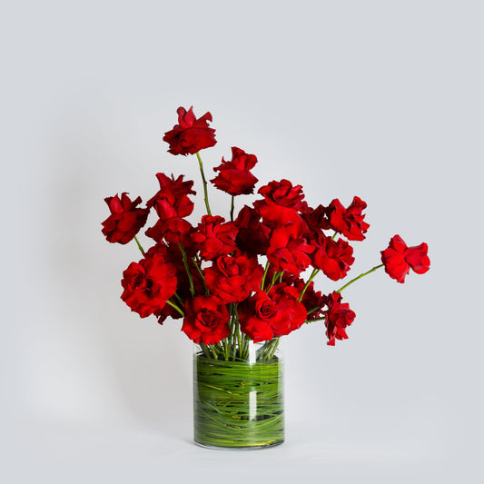 valentines flower arrangement