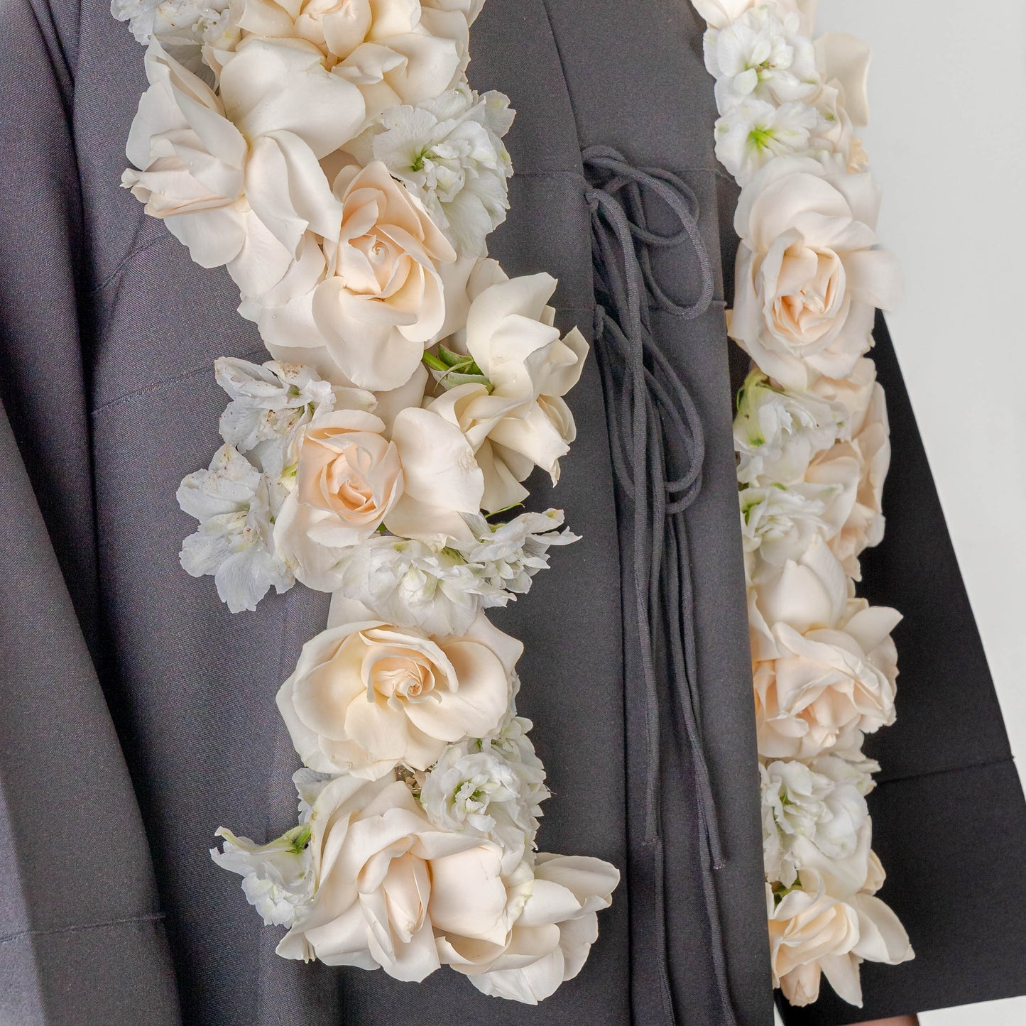 White Rose Flower Lei