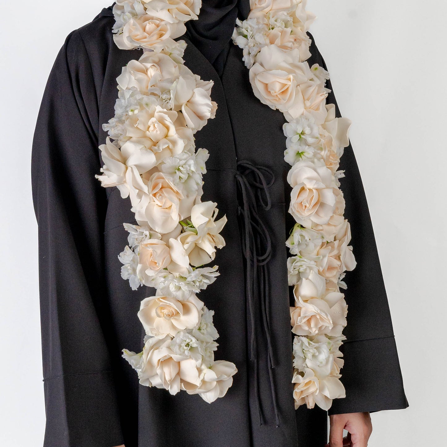 White Rose Flower Lei