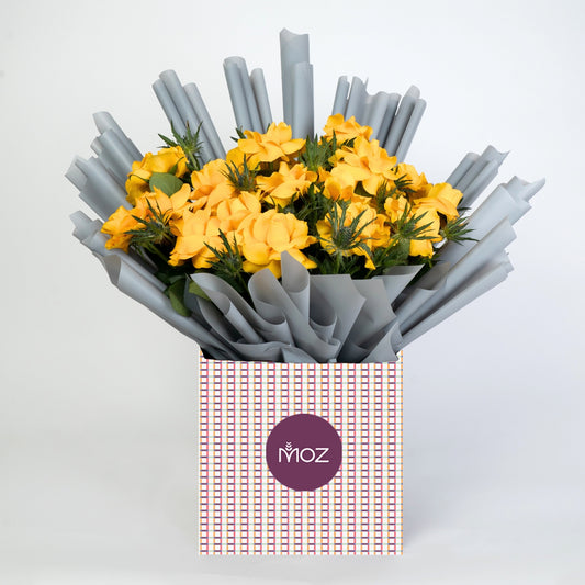 Rose Eryngium Bouquet