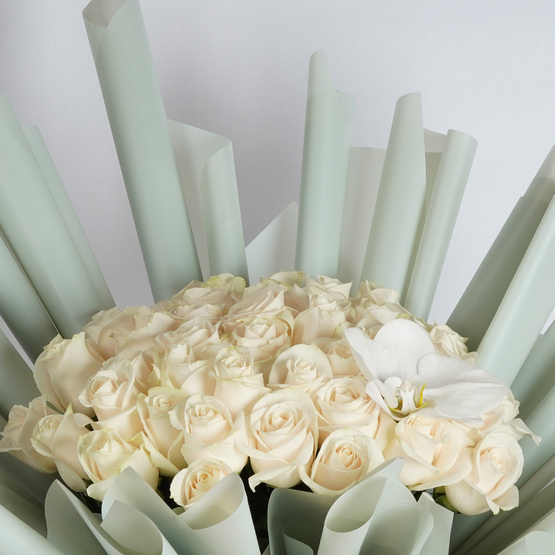 White rose flower delivery dubai ajman sharjah