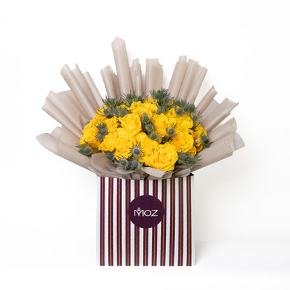 Rose Eryngium Bouquet