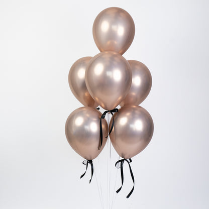 Rose Gold Chrome Balloons