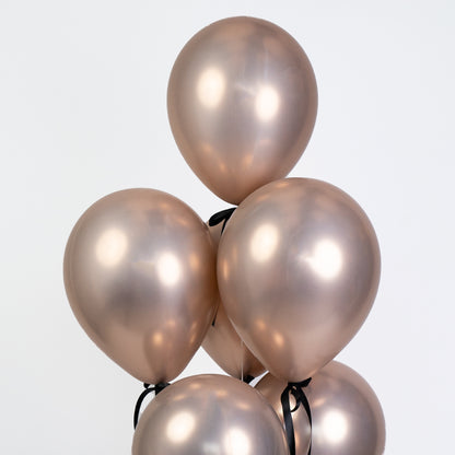 Rose Gold Chrome Balloons