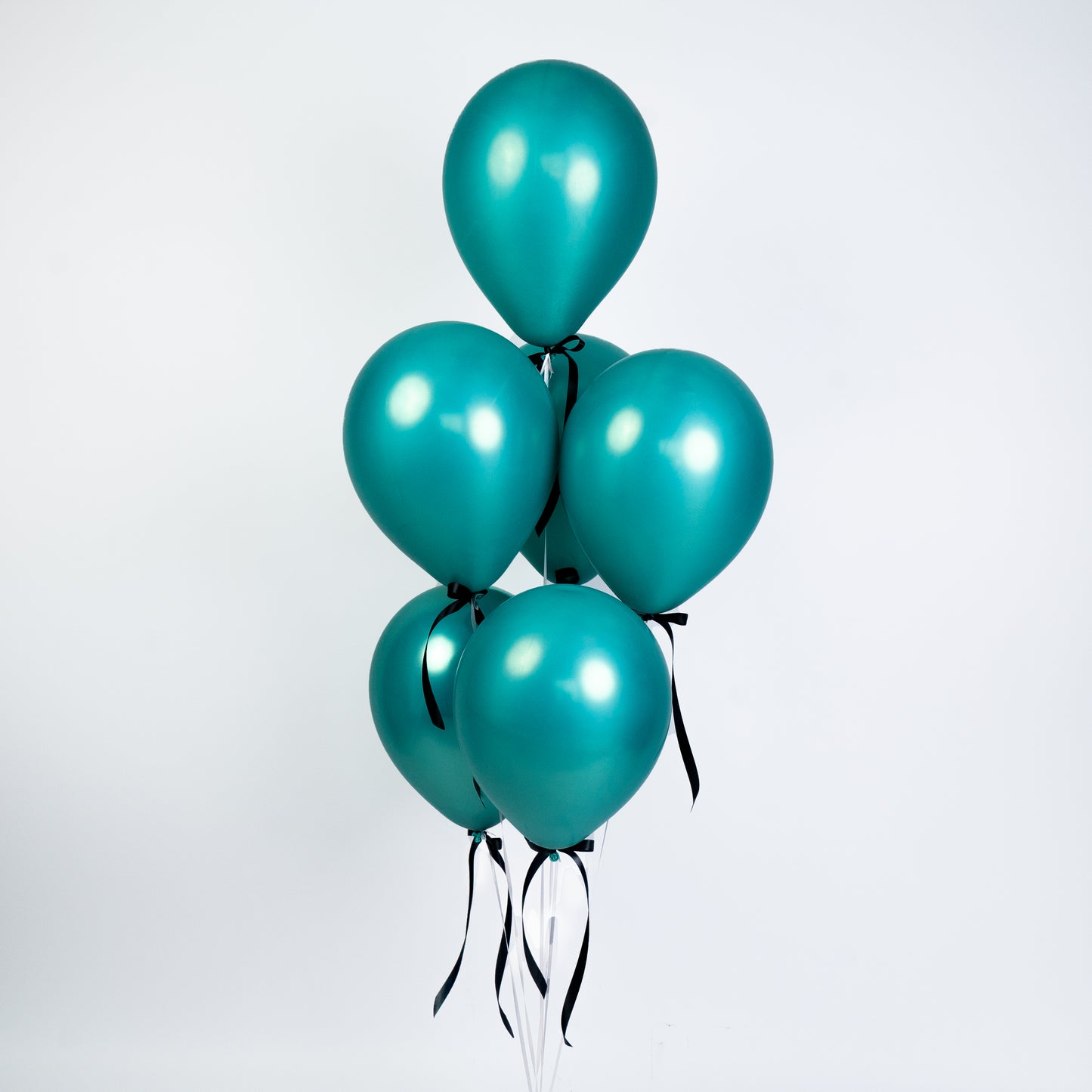 Green Chrome Balloons