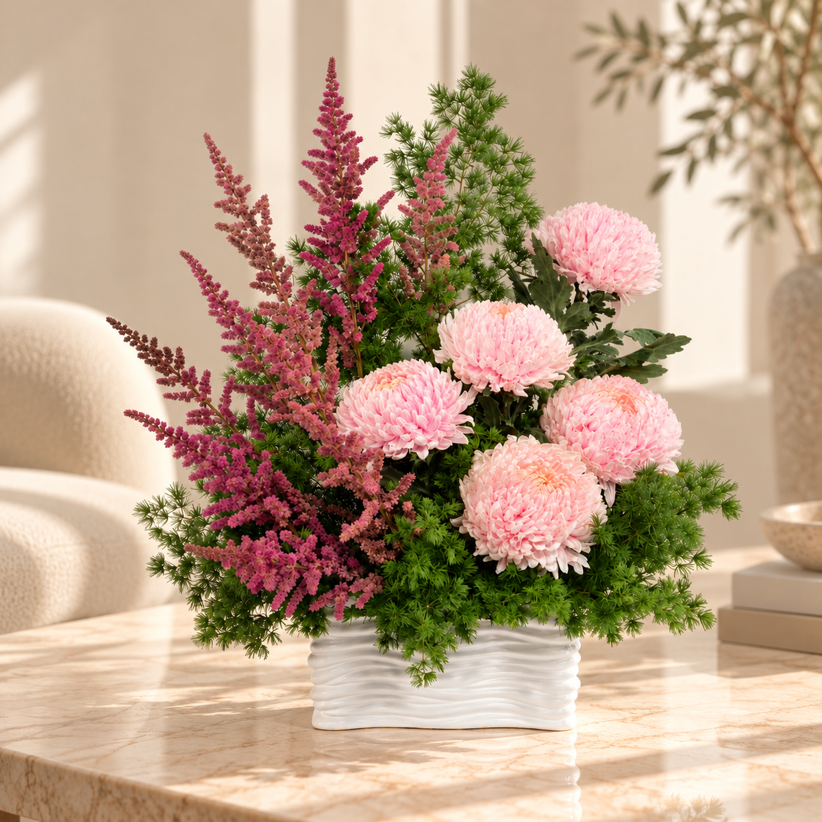 Blush pot